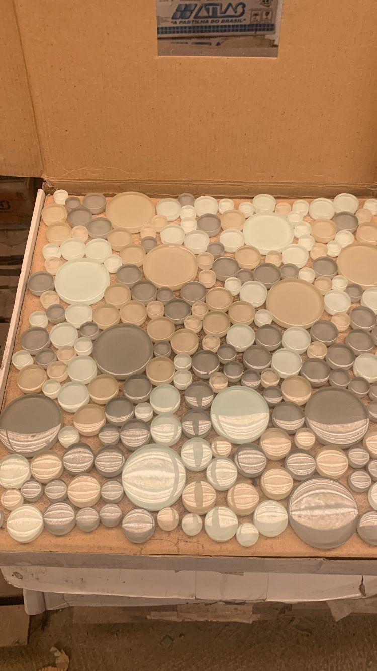 KIT PASTILHAS DE VIDRO - ARTISTA MARCIA BUSCHINELLI